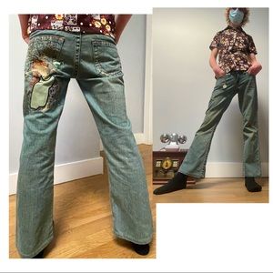 Embroidered True Religion jeans